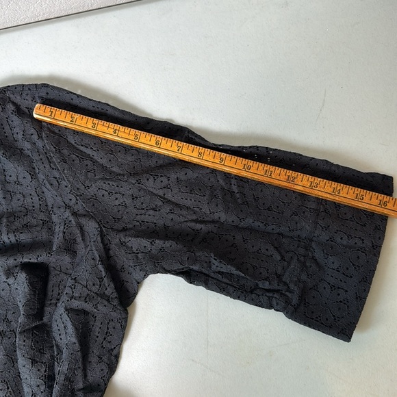 Ruby Rd lace button down top - Picture 9 of 10